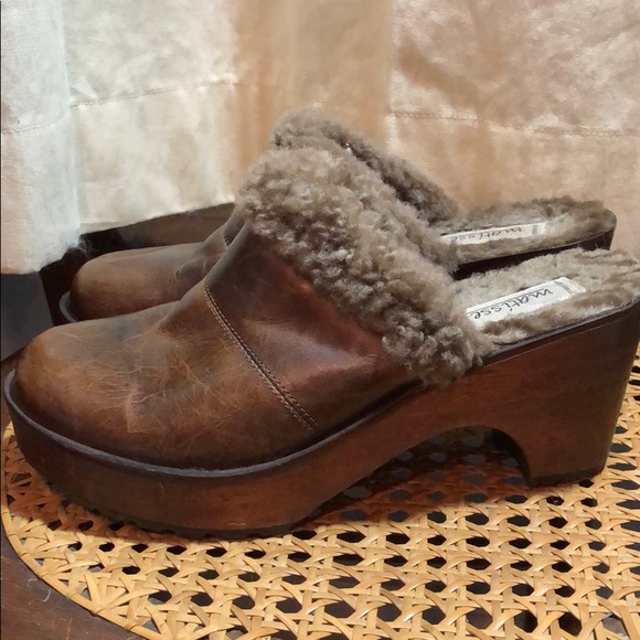 EUC Matisse Sherling Lined Clogs - Size 10 - Picture 2 of 6